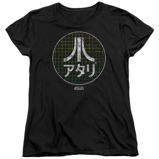 Atari™ Womens Shirt - Officially Licensed - Loose Fit - Japanese Grid - Short Sleeve Women's T-Shirt