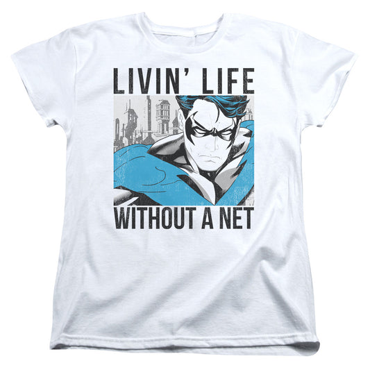 Batman - Without A Net Short Sleeve Women's Tee - Forces Of Mankind