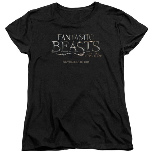 Fantastic Beasts - Logo Short Sleeve Women's Tee - Forces Of Mankind