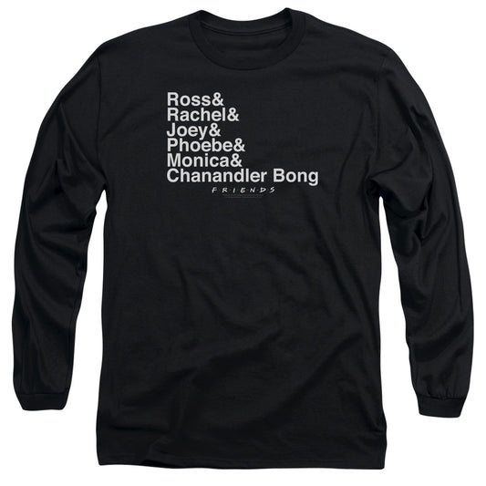 Friends™ - Adult Unisex Long Sleeve T-Shirt - Chanandler Bong - Officially Licensed - Friends TV Show, Gift, Shirt, Rachel, Monica, Central