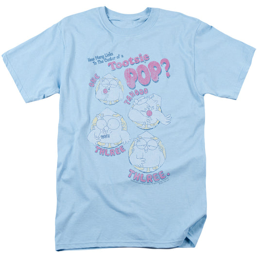 Tootsie Roll™ Candy Shirt - Officially Licensed - Three - Adult Unisex Short Sleeve T-Shirt