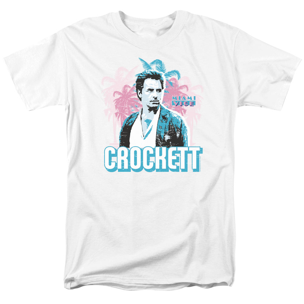 Miami Vice™ Shirt - Officially Licensed - Adult Unisex Short Sleeve T-Shirt - Crockett