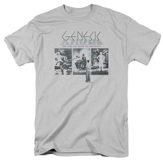 Genesis Rock Band Shirt - Officially Licensed - The Lamb Down On Broadway - Adult Unisex Short Sleeve T-Shirt