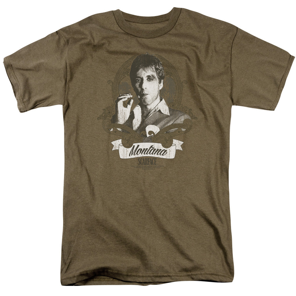 Scarface™ Crime Movie Shirt - Montana - Officially Licensed - Adult Unisex Short Sleeve T-Shirt