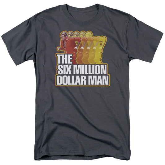 Six Million Dollar Man™ Shirt - Officially Licensed - Run Fast - Adult Unisex Short Sleeve T-Shirt