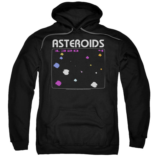 Atari™ - Adult Unisex Pull Over Hoodie - Asteroids Screen - Officially Licensed - S M L XL 2X 3X