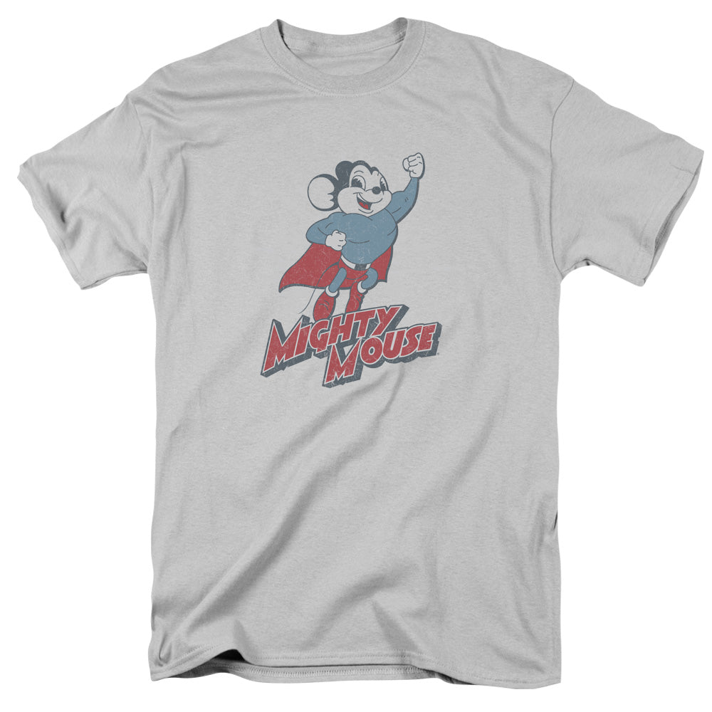 Mighty Mouse™ Shirt - Mighty Blast Off - Officially Licensed - Adult Unisex Short Sleeve T-Shirt