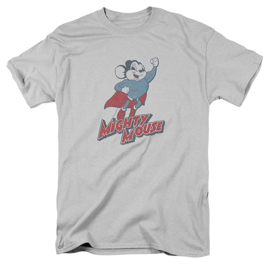 Mighty Mouse™ Shirt - Mighty Blast Off - Officially Licensed - Adult Unisex Short Sleeve T-Shirt