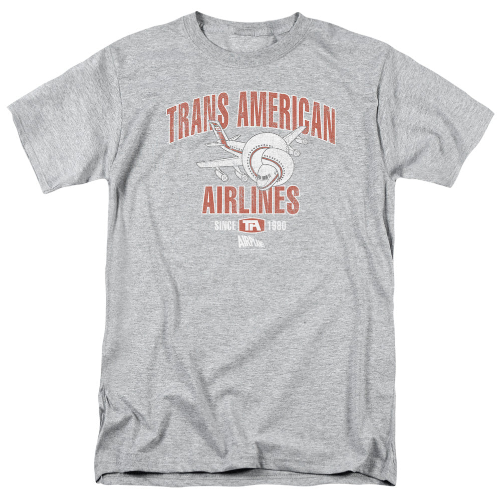 Airplane™ Movie Shirt - Officially Licensed - Adult Unisex Short Sleeve T-Shirt - Trans American