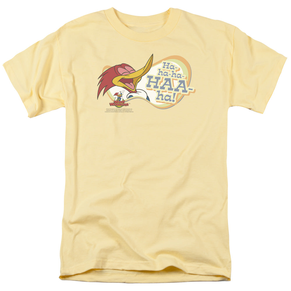 Woody Woodpecker - Famous Laugh - Unisex Adult Short Sleeve T-Shirt