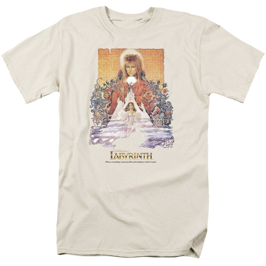 Labyrinth™ Movie Shirt - Officially Licensed - Movie Poster - David Bowie Musical - Adult Unisex Short Sleeve T-Shirt