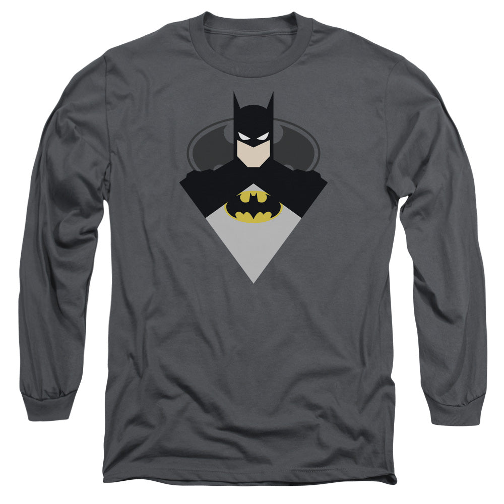 Batman - Simple Bat Long Sleeve Adult 18/1 - Forces Of Mankind