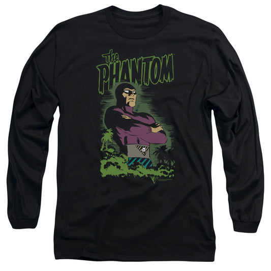 The Phantom - Jungle Protector - Unisex Long Sleeve Adult T-Shirt - Phantom Cartoons, Danny, Nickelodeon, Sam Manson, Gift