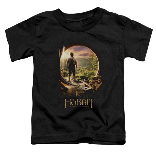 The Hobbit™ - Toddler Kids T-Shirt (Ages 2-4) - Short Sleeve Toddler Tee - Hobbit In Door - Officially Licensed - 2T 3T 4T