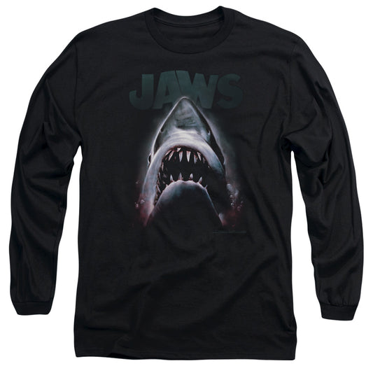 Jaws™ - Adult Unisex Long Sleeve T-Shirt Movie - Terror In The Deep